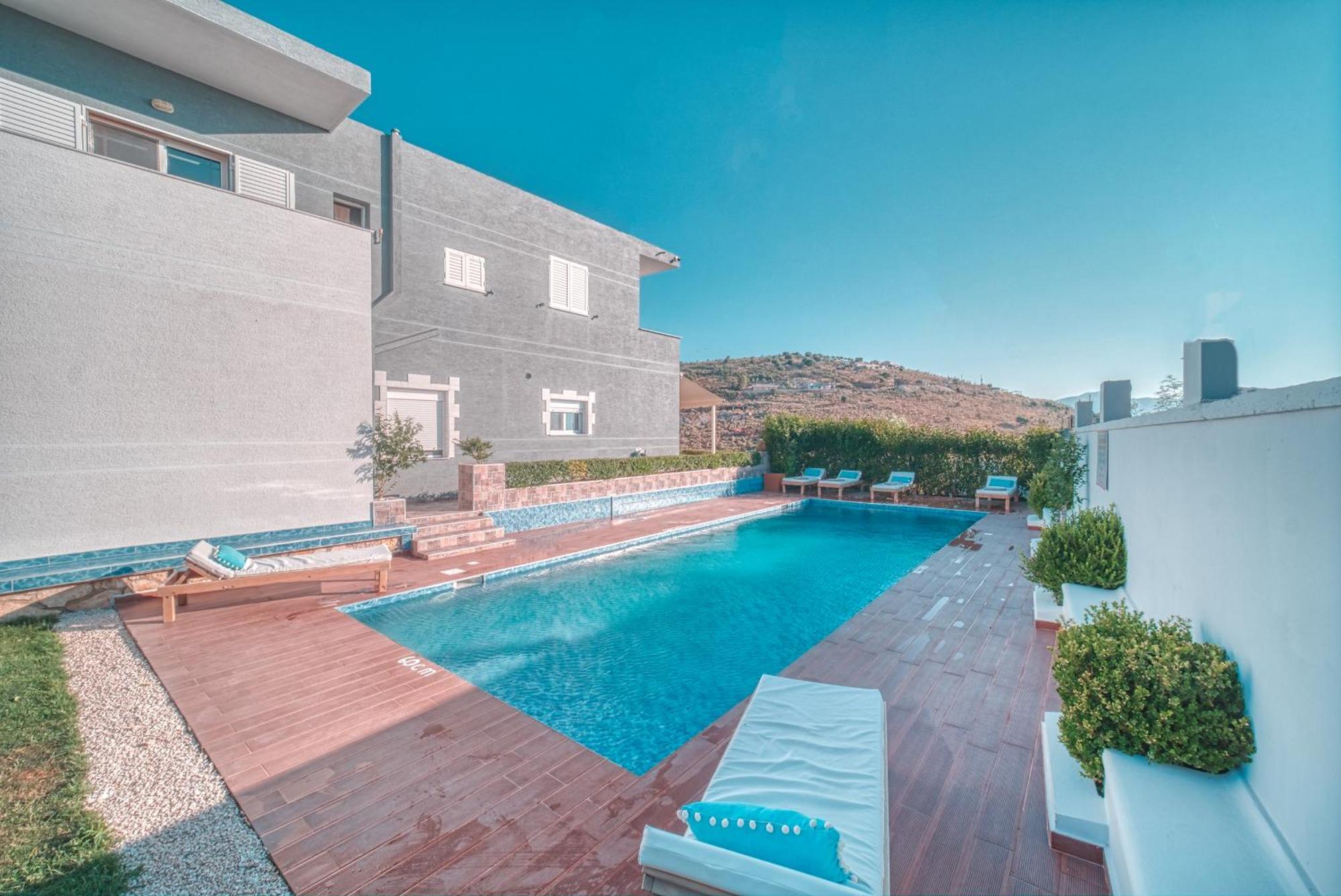 Le Gjero Luxury Villa Ksamil Bagian luar foto