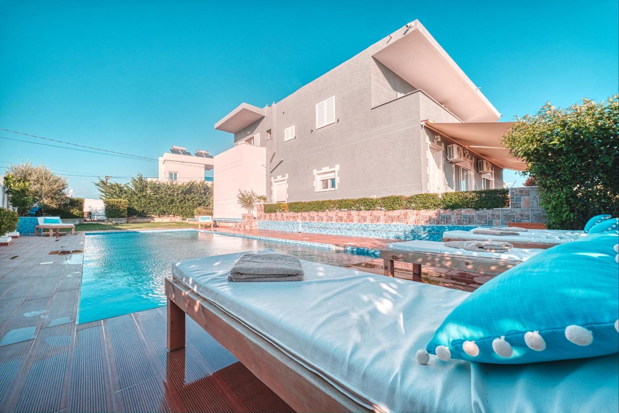 Le Gjero Luxury Villa Ksamil Bagian luar foto